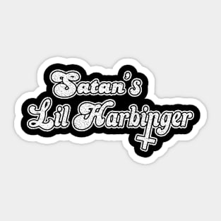 Satan's Lil Harbinger Sticker